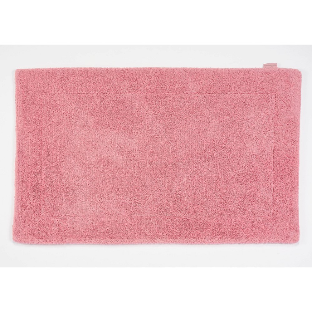 Double Bath Mat 573 by Designer Abyss & Habidecor in Flamingo Pink